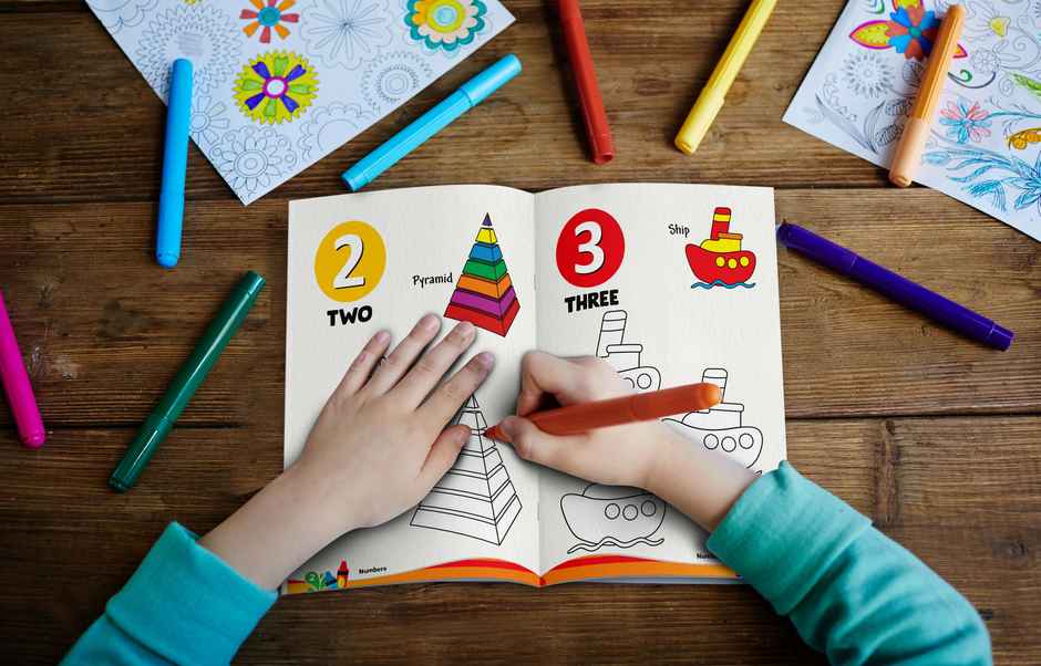 My First Copy To Colour - Numbers | Picture Colouring Book | Fun Colouring Book Ages 3-5