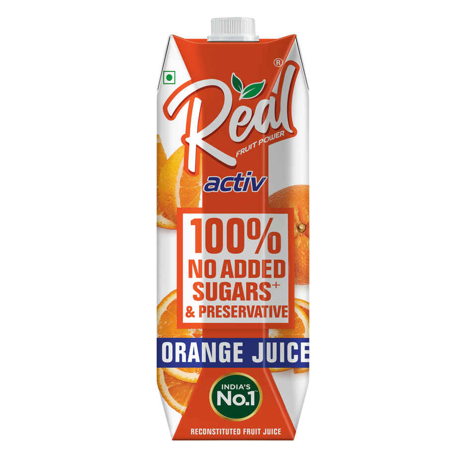 Real Activ Orange Juice | No Added Sugars & Preservatives