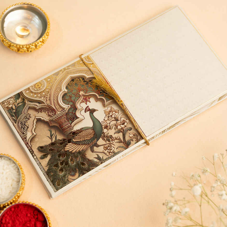 Diacraft Royal Peacock Padded Money Envelope | Pichai