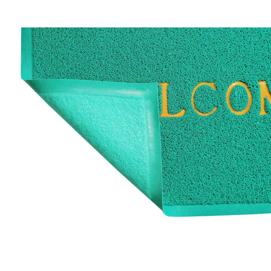 Dream Living Designer Welcome Mat Front Door Mat | 38x58cm Entrance Door| Floor Mats | Green