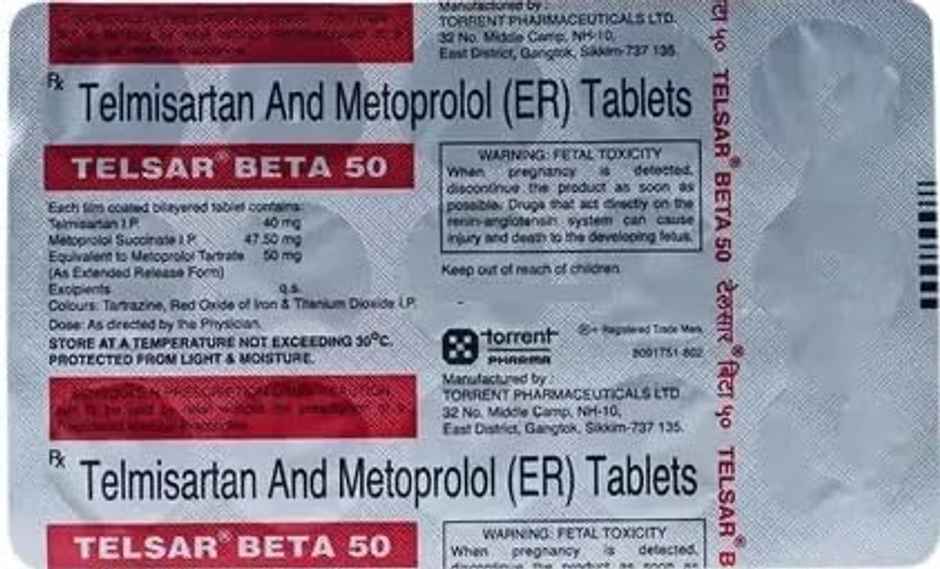 Telsar Beta 50 Tablet ER