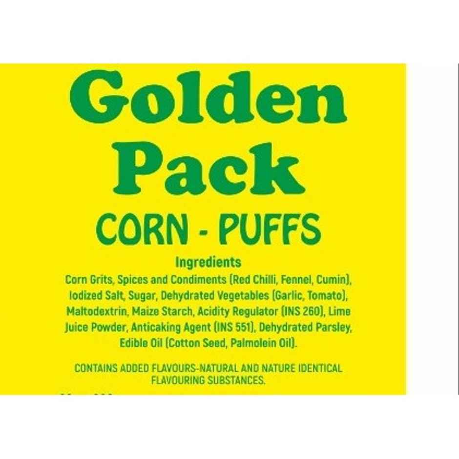 Hully Gully Tangy Pudina Corn Puffs | Tangy & Crunchy