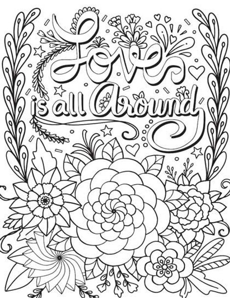 Motivation - Colouring Book for Adults