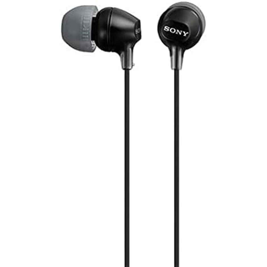 Sony MDR-EX15AP Wired Earphones - Black