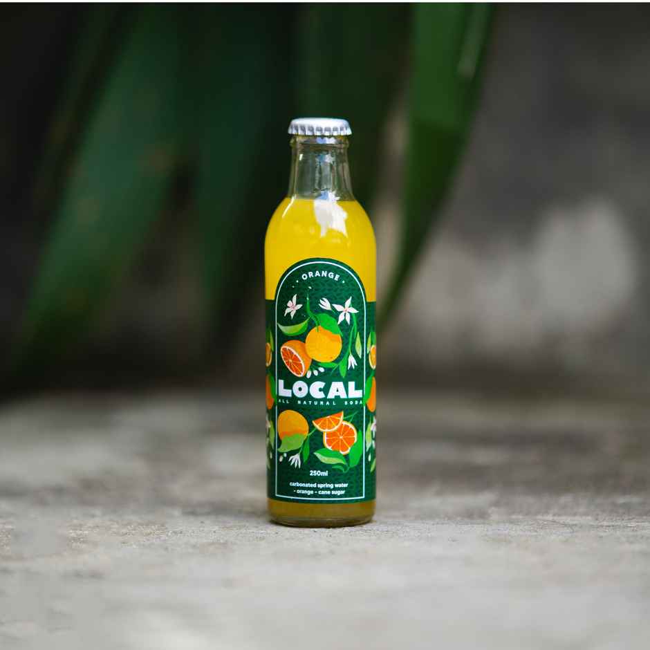 Local All Natutal Orange Soda