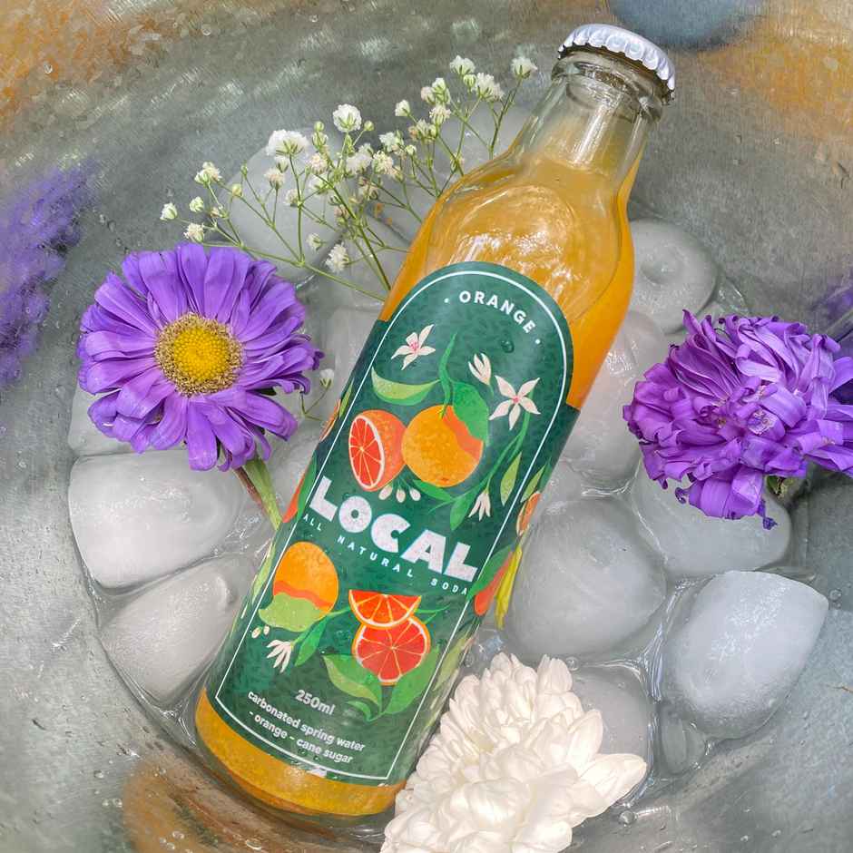 Local All Natutal Orange Soda