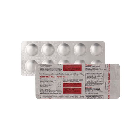 METPURE TEL 20 Tablets