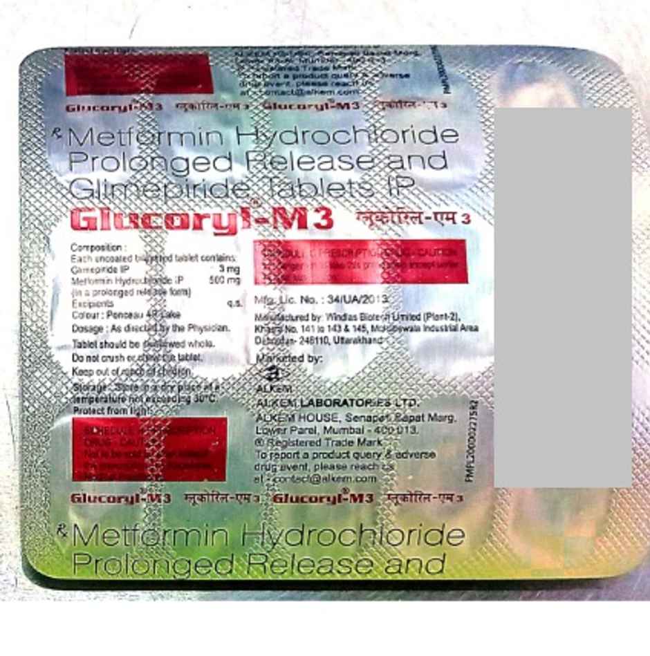 Glucoryl-M3 Tablet PR