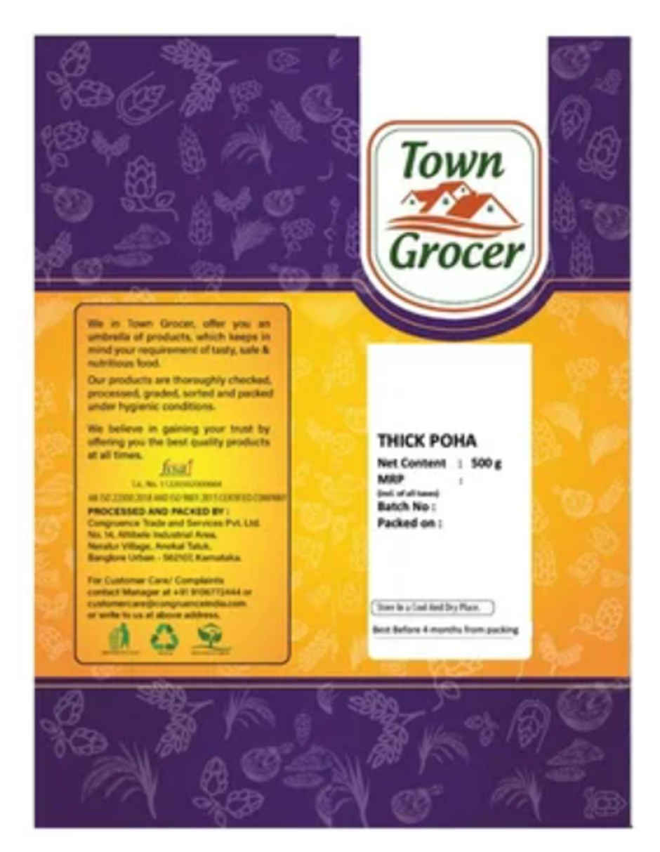 Town Grocer Poha Thick