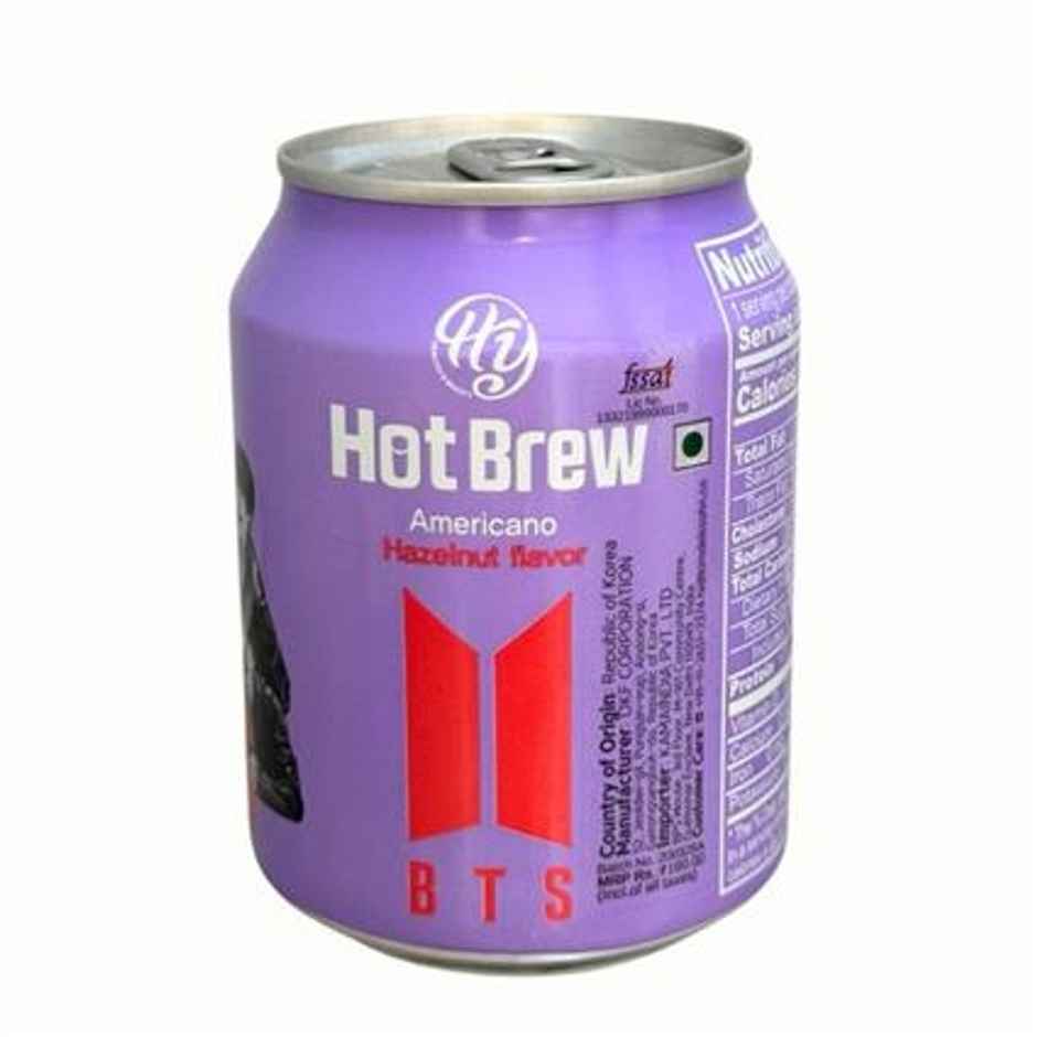 Bts Hot Brew Americano Hazelnut Flavour