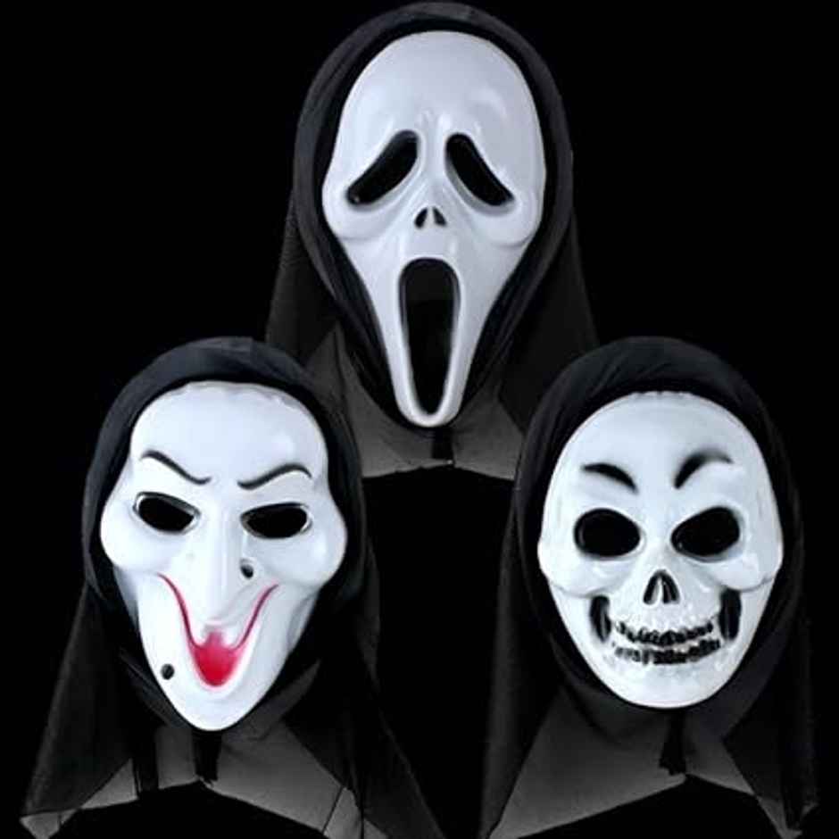 Halloween Party Ghost Mask | Colour May Vary | Gullak
