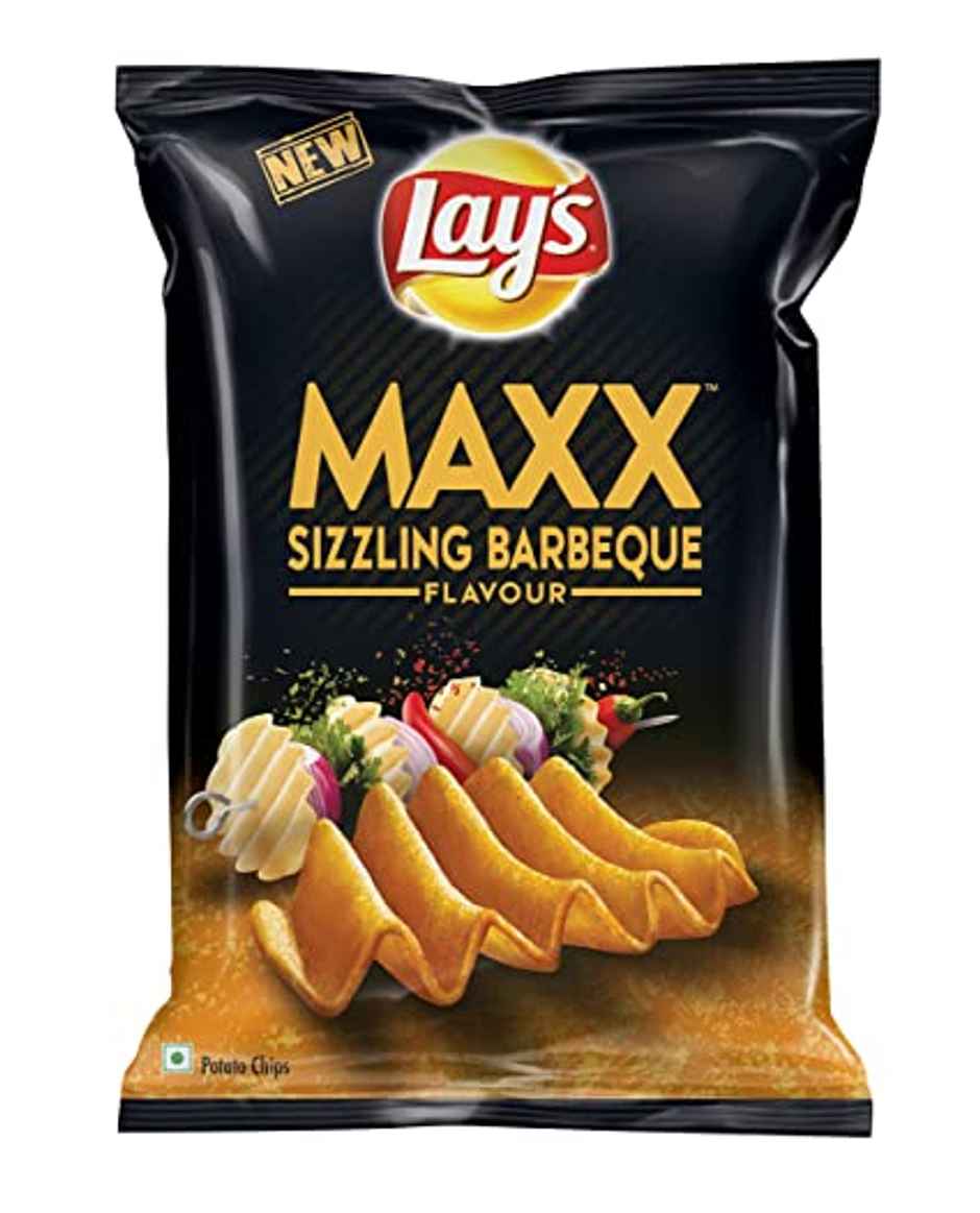 Lay's Maxx Sizzling Barbeque Potato Chips
