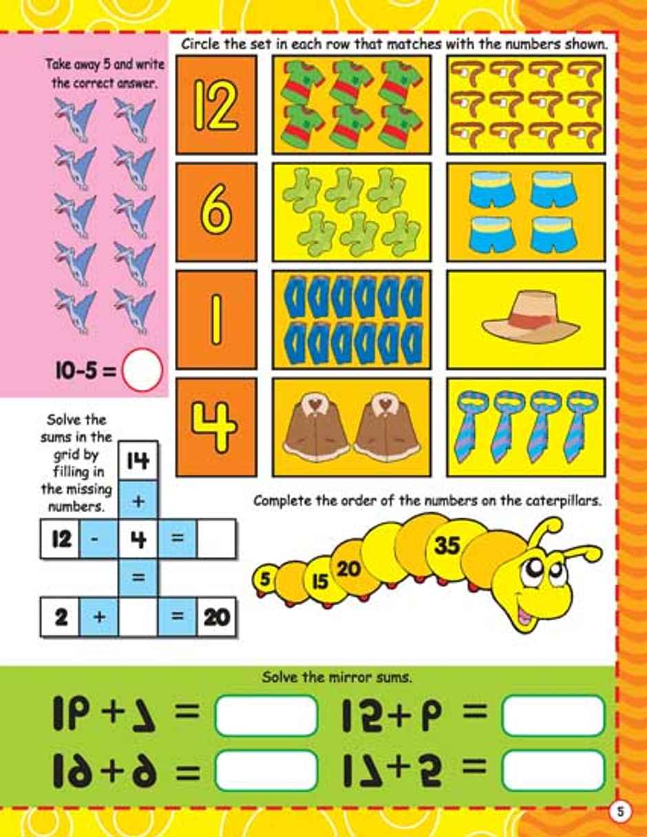 365 Math Activity Book for kids|Fun Math Exercises For Children With Interactive Activities Book