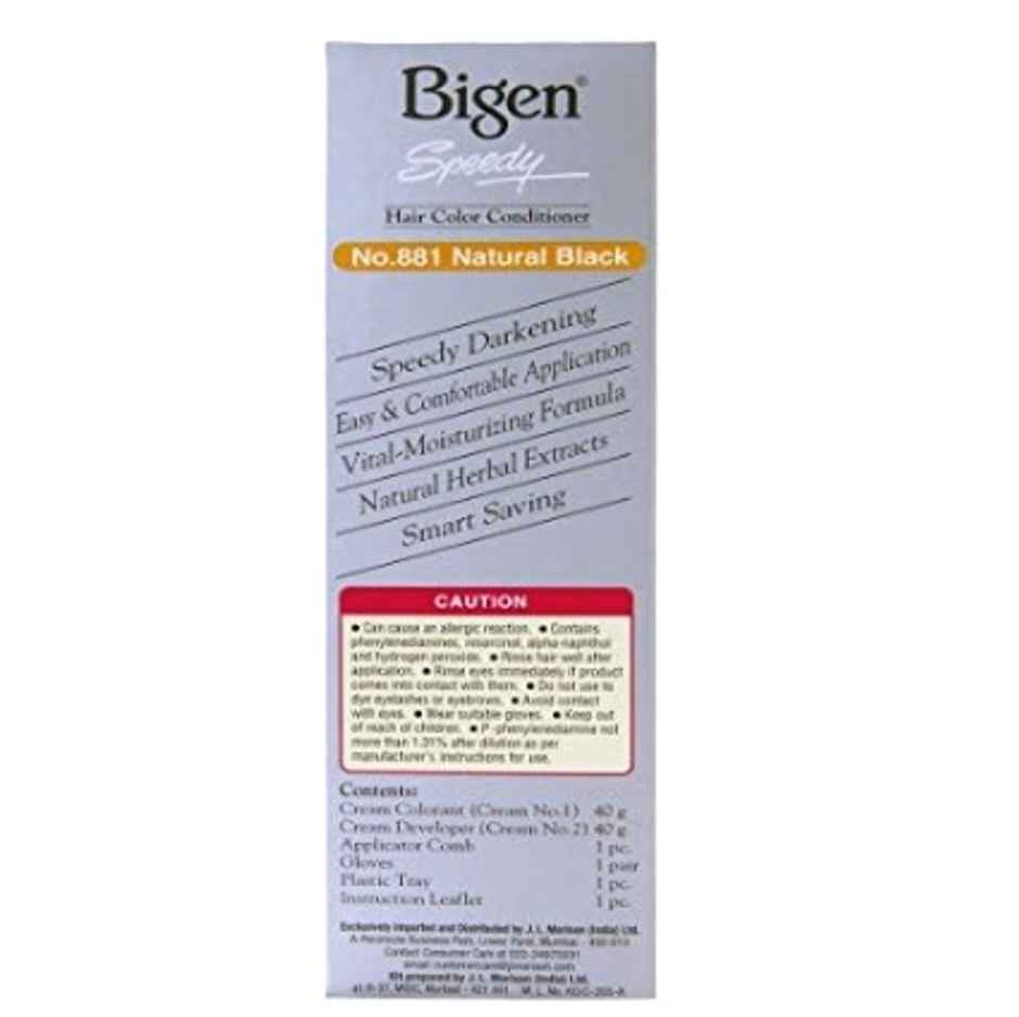 Bigen Speedy-Natural Black - 881