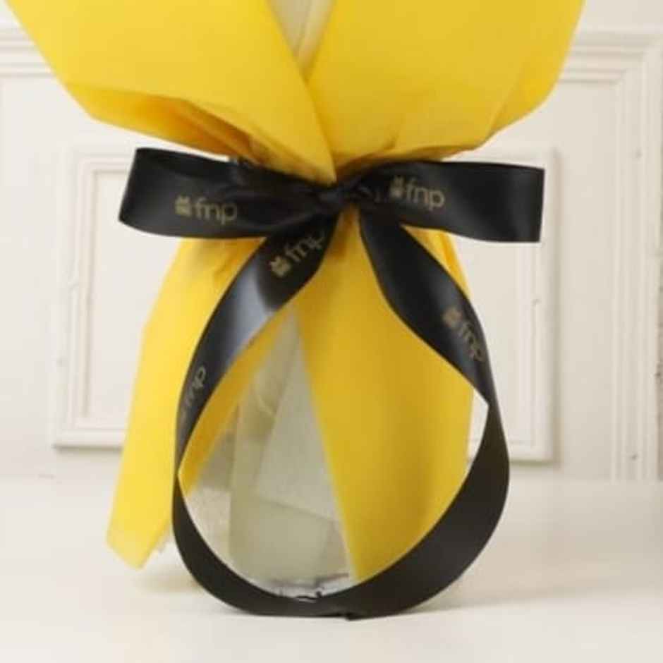 FNP White and Yellow Gerbera Bouquet