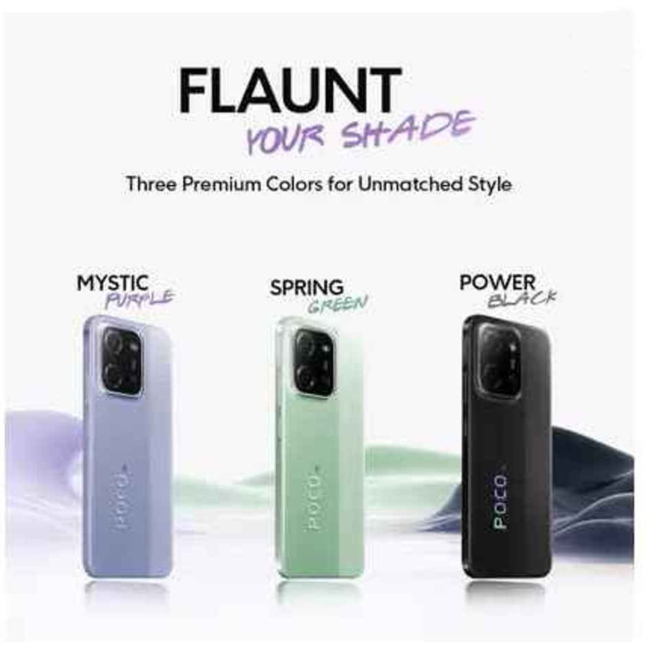 POCO C85 5G Spring Green | 6GB RAM | 128GB ROM