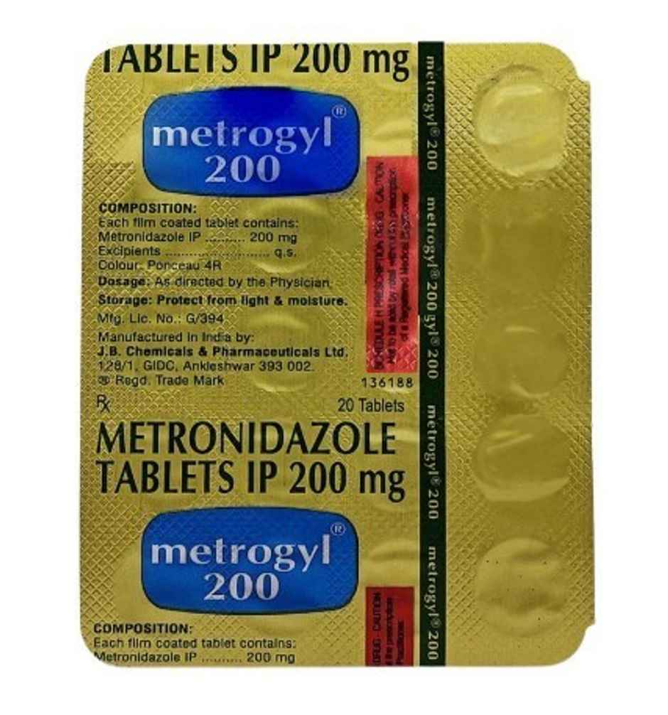 Metrogyl 200 Tablet