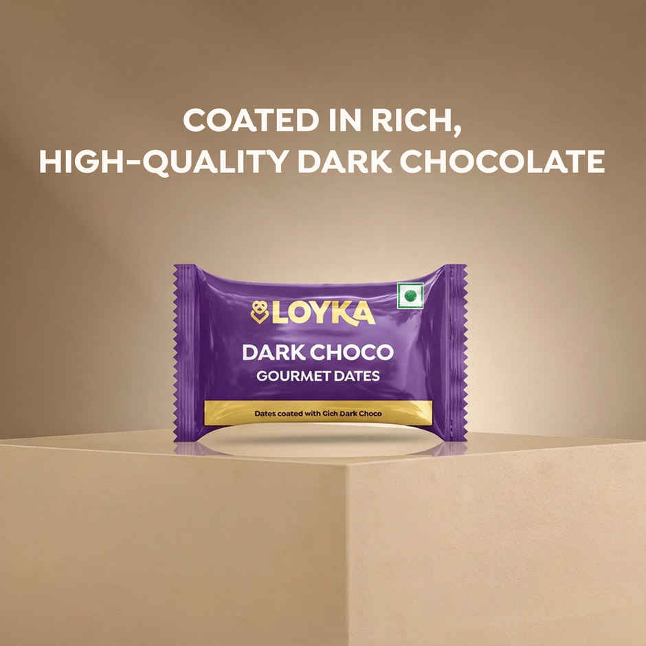 Loyka Choco Dates Coated With Chocolate