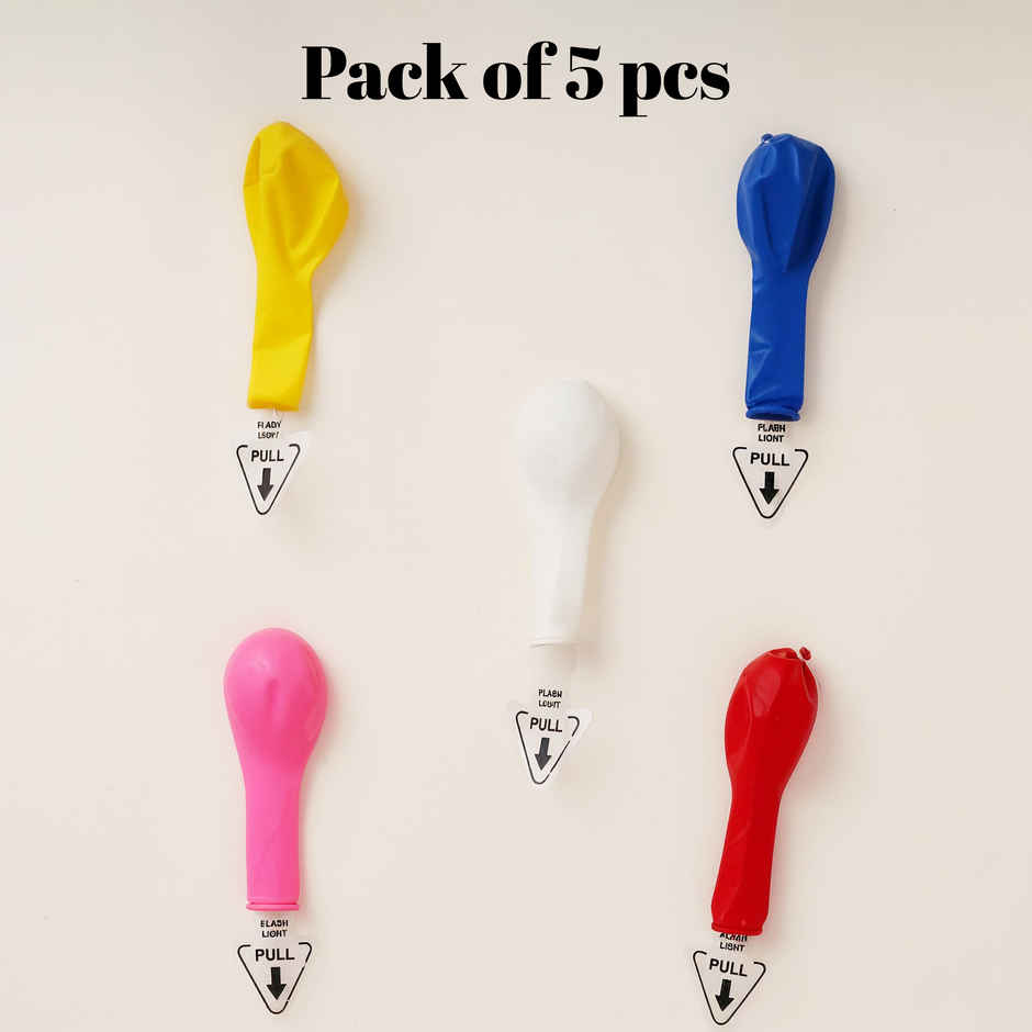 LED Party Balloons | Birthday Decoration | Party Needs | Multicolor | Propcon