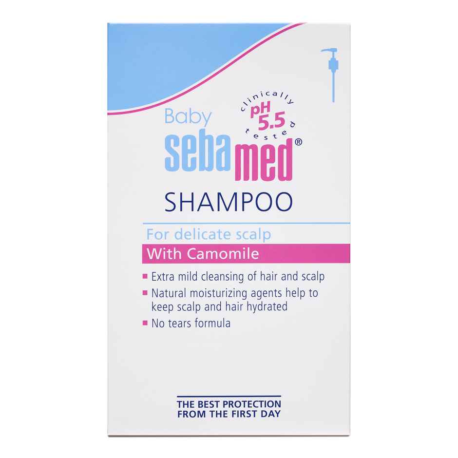 Baby Sebamed Shampoo | pH 5.5 | Ideal for Newborn's delicate scalp | No Tears