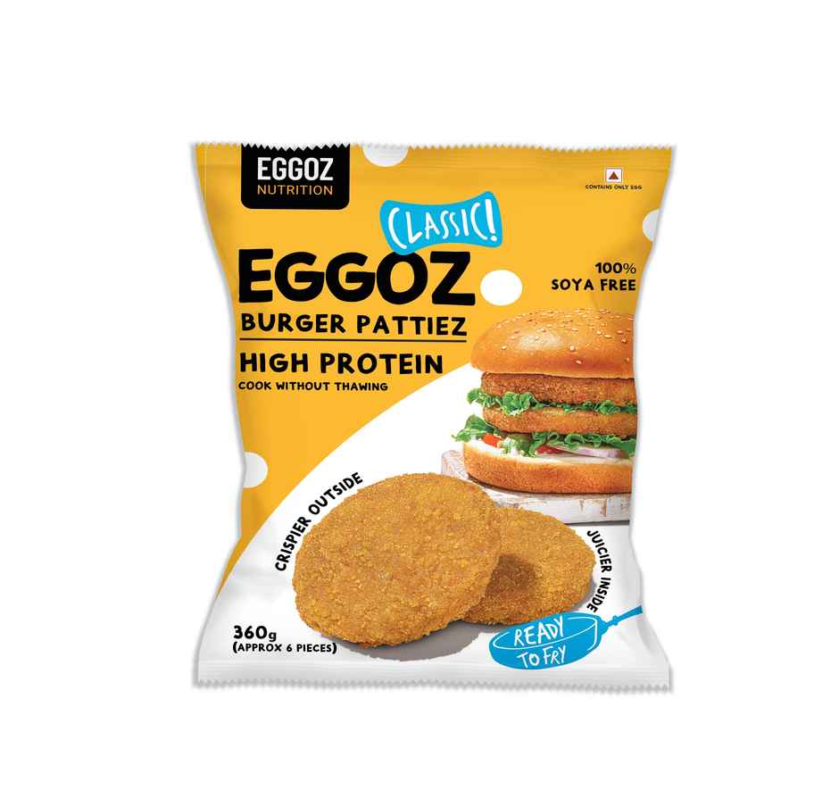 Eggoz Egg Burger Patty