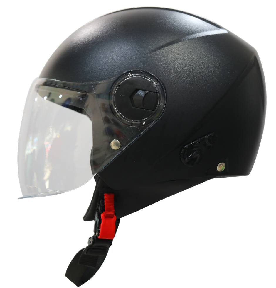 Steelbird Sbh-20 Zip Dashing Black 600Mm
