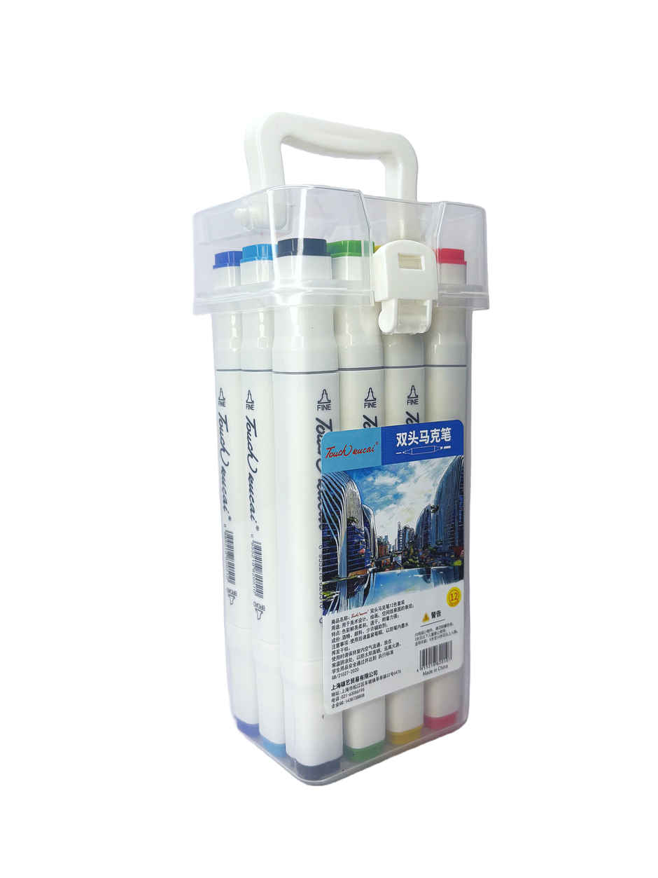 Abk 12 Pcs Touch Marker - 811