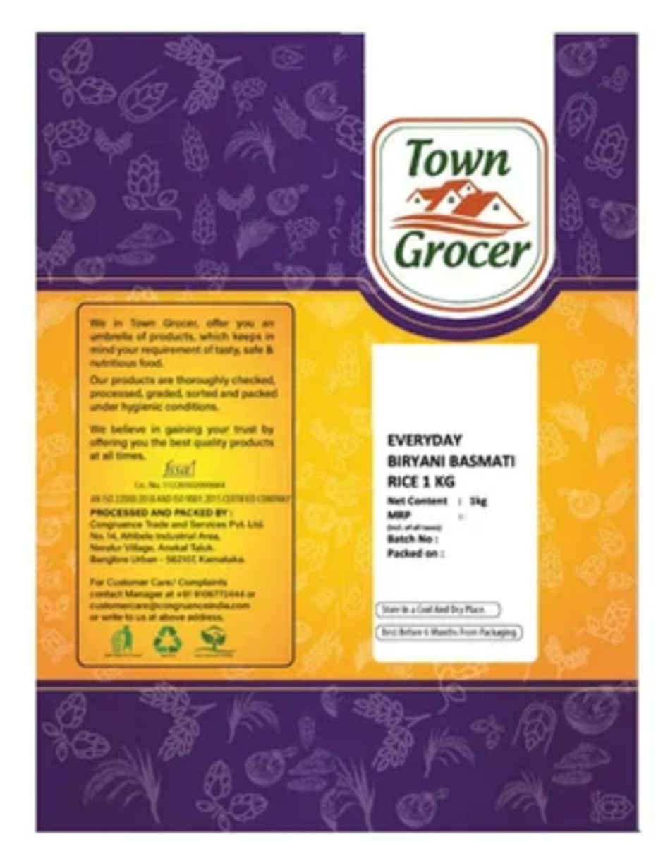 Town Grocer Everyday Biriyani Basmati Rice