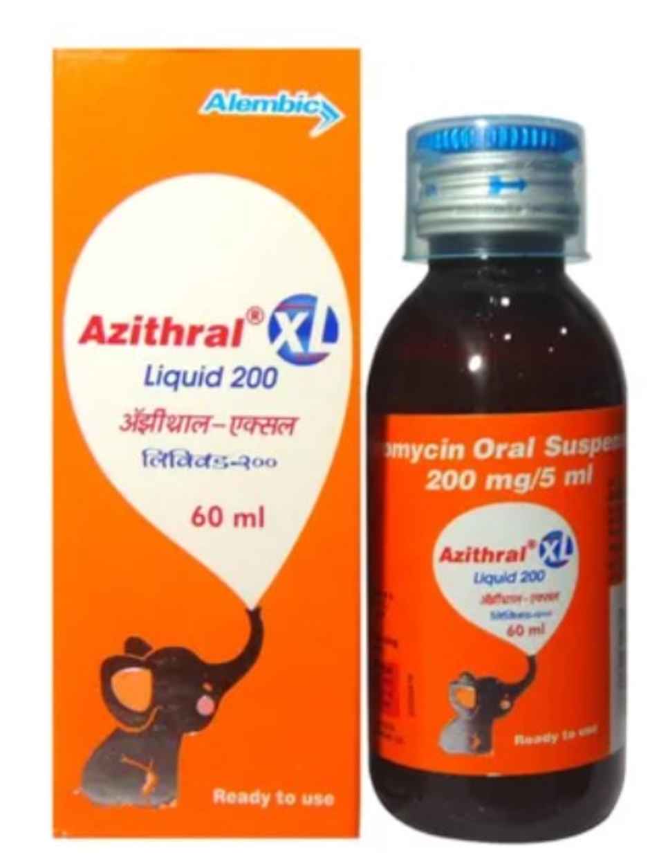 Azithral XL 200 Oral Suspension