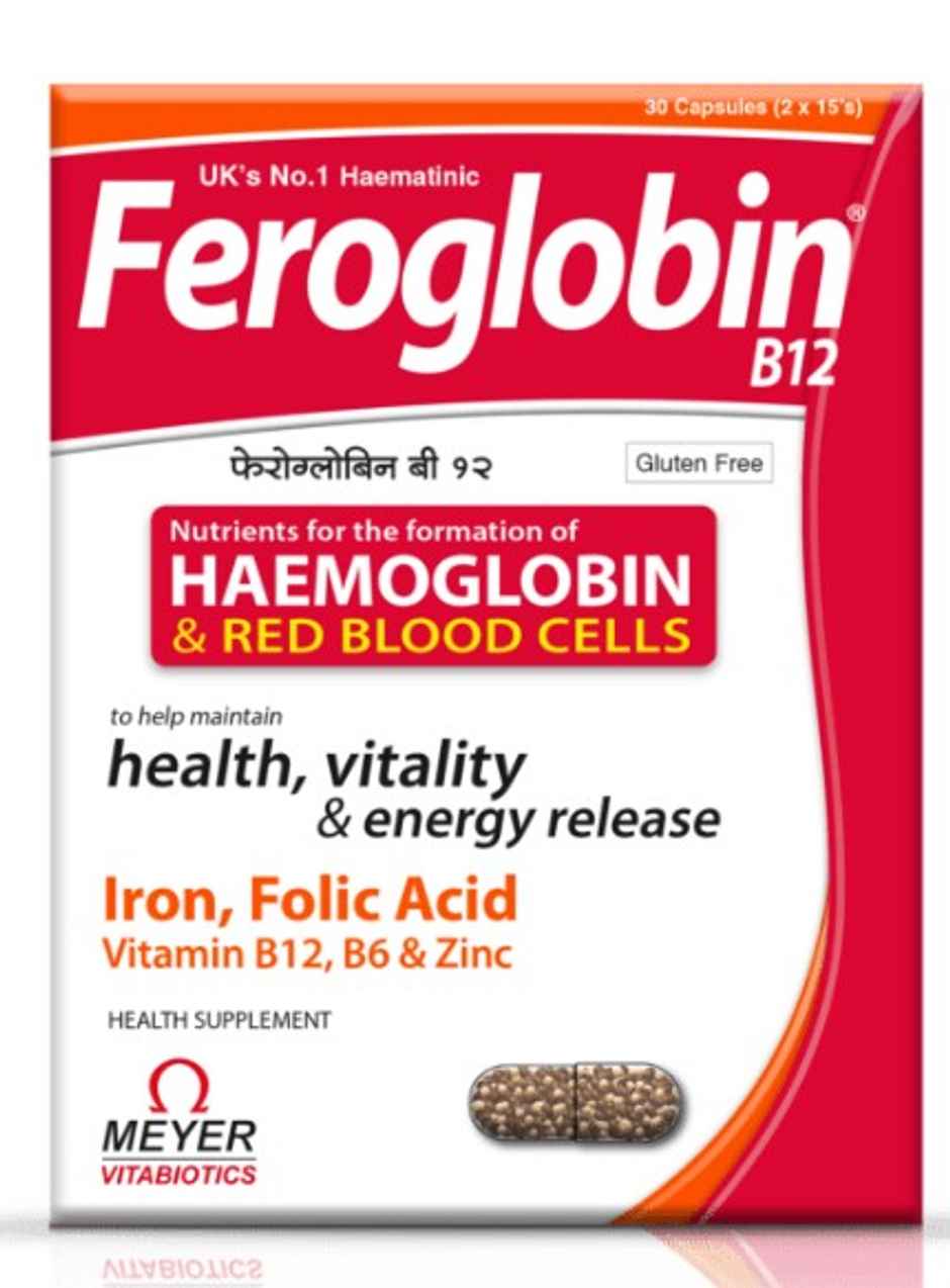 Feroglobin B12 Gluten Free Capsule