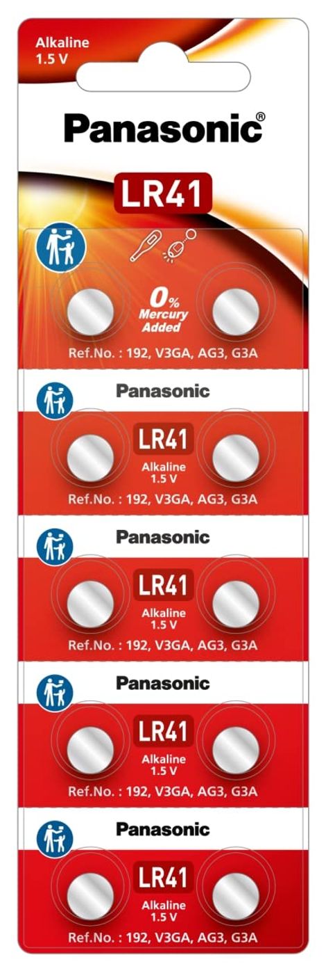 Panasonic Lithium Battery -Lr-41/10 Be