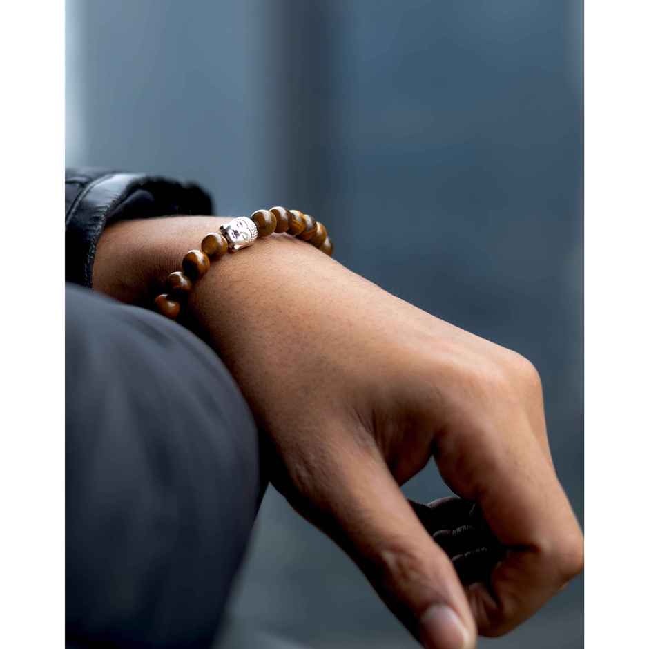 Astrotalk Tiger Eye Bracelet | Natural Gemstones | Pack of 1