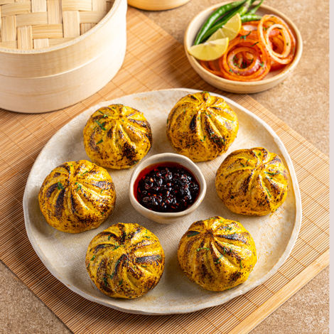 Veg Tandoori Momos  