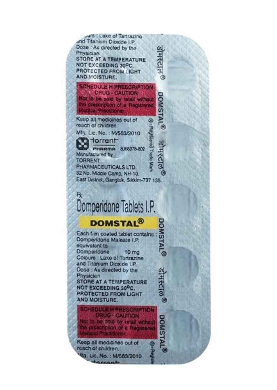 Domstal 10mg Tablet