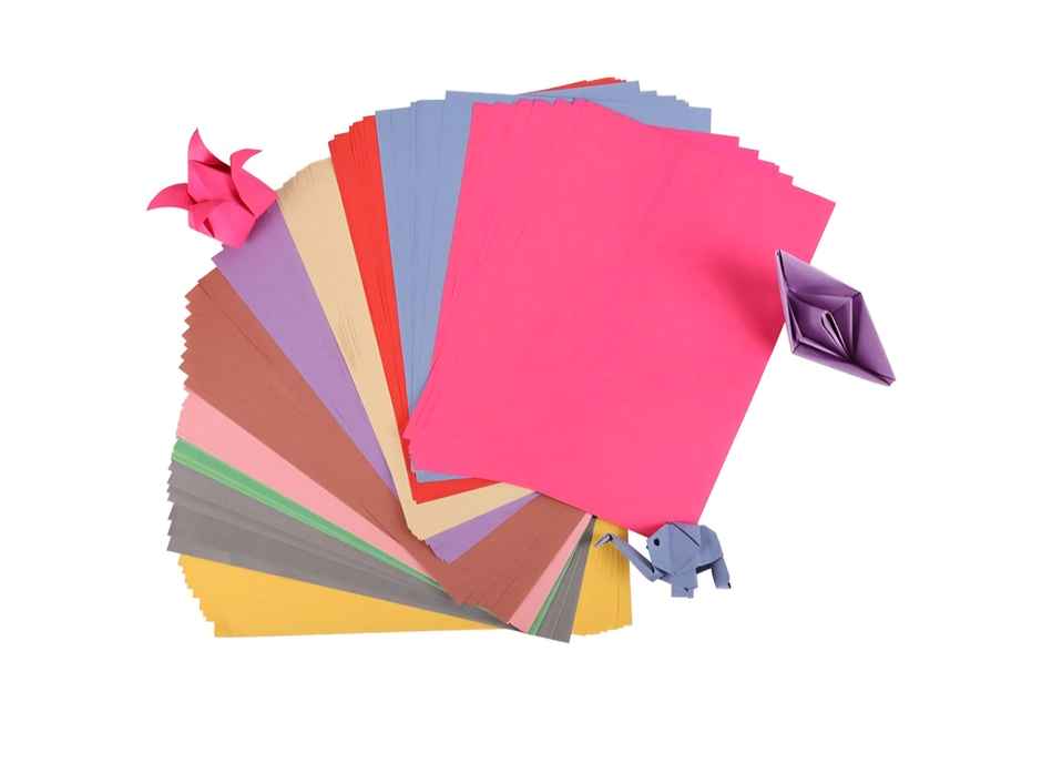 Paperbees A4 Coloured Sheets | 10 Sheets Eeach Color Copy | Printing Art and Craft Double Sided