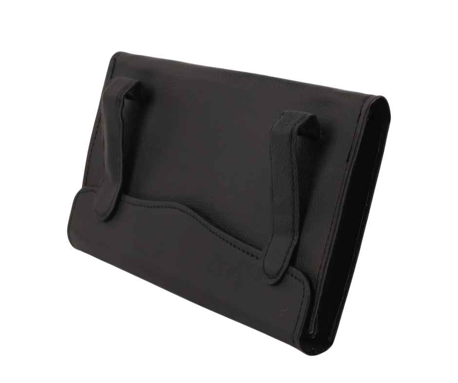 Motorzee Car Tissue Holder with Tissues Elegant PU Leather Tissue Paper Holder for Car