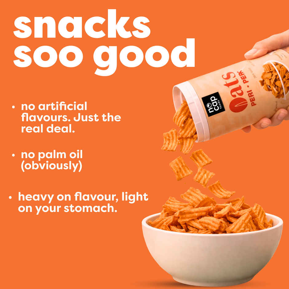 Nocap Oats Peri Peri Chips
