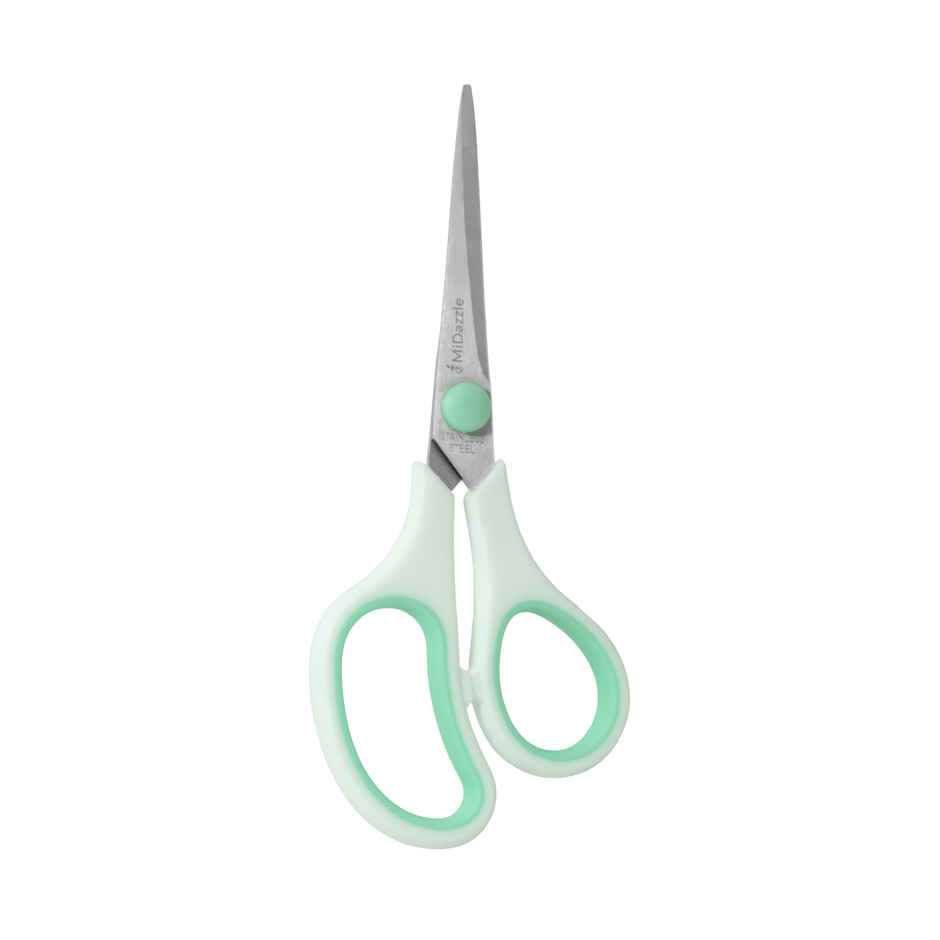 Midazzle Multi Purpose Scissor Medium Stainless Steel, Sharp Blades | Comfortable Grip | MISC5304