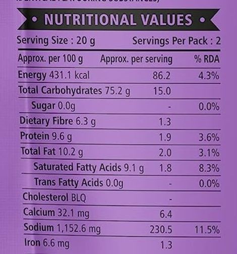 Heka Bites Roasted Jowar Puffs Majestic Masala - Low Calorie & Healthy Snacks