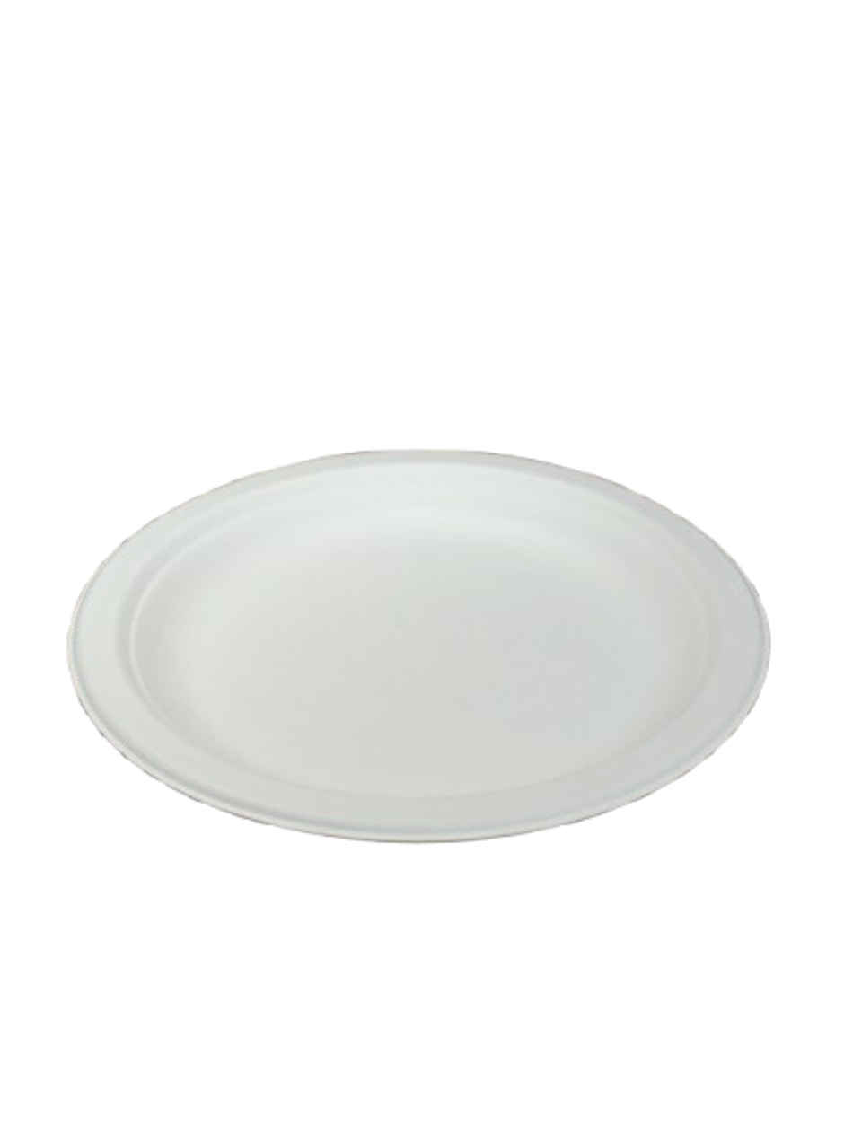 Disposable Round Plate | Pack of 25 | 7 inch | Antzco