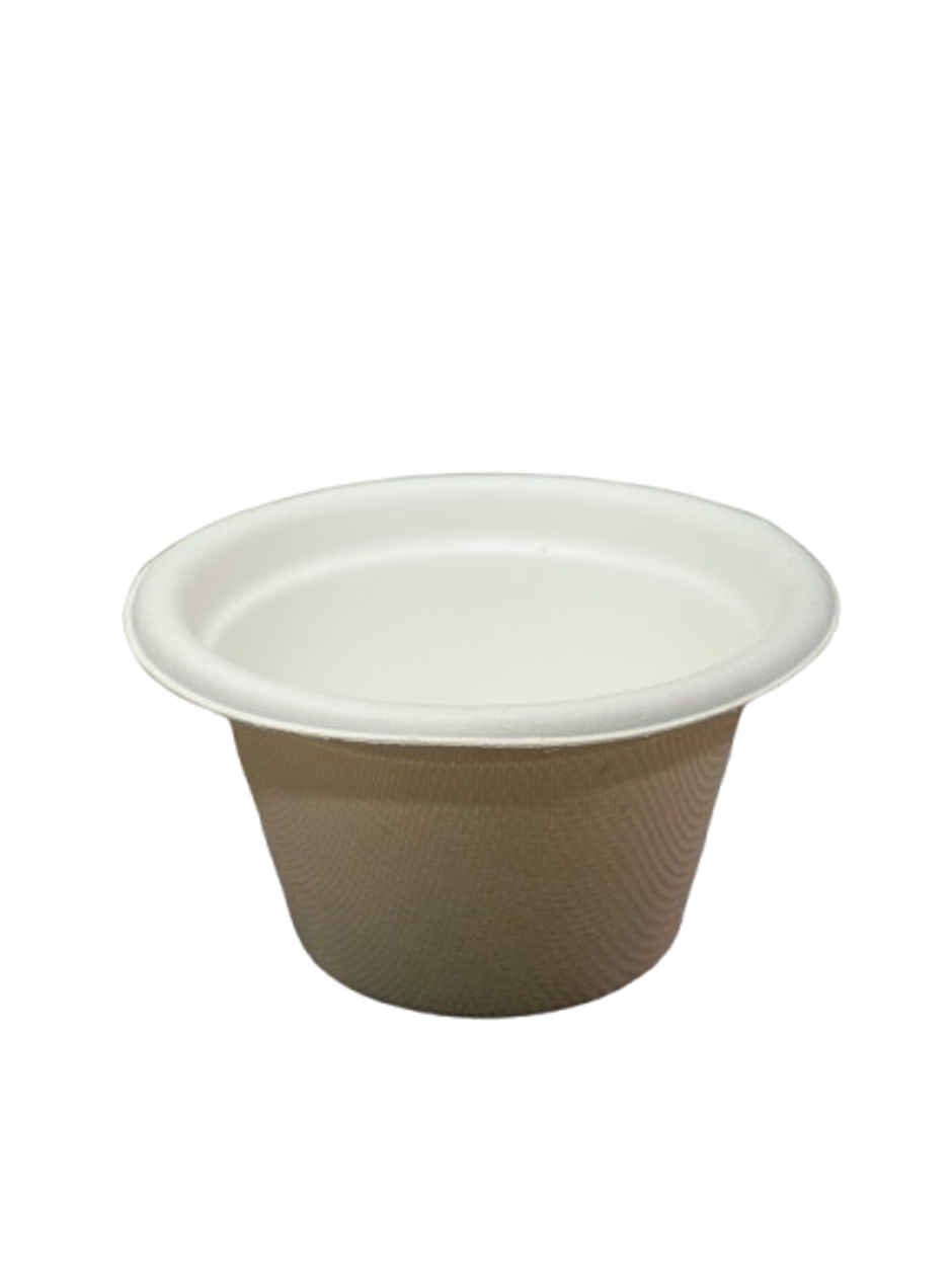Disposable Round Bowl | 3 inch | 100 ml | Pack of 25 | Antzco