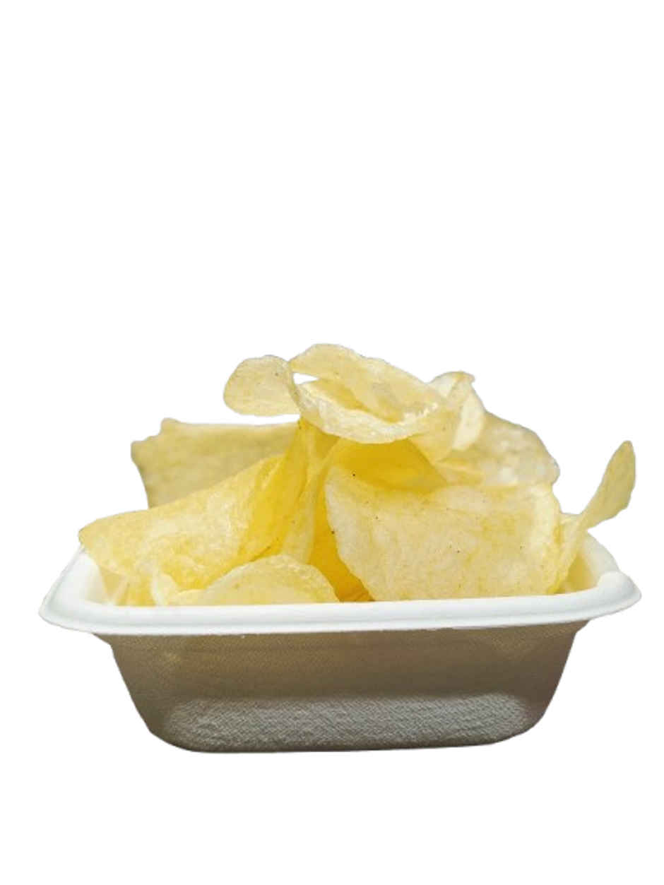 Square Disposable Plate | Pack of 25 | 4 inch | Antzco