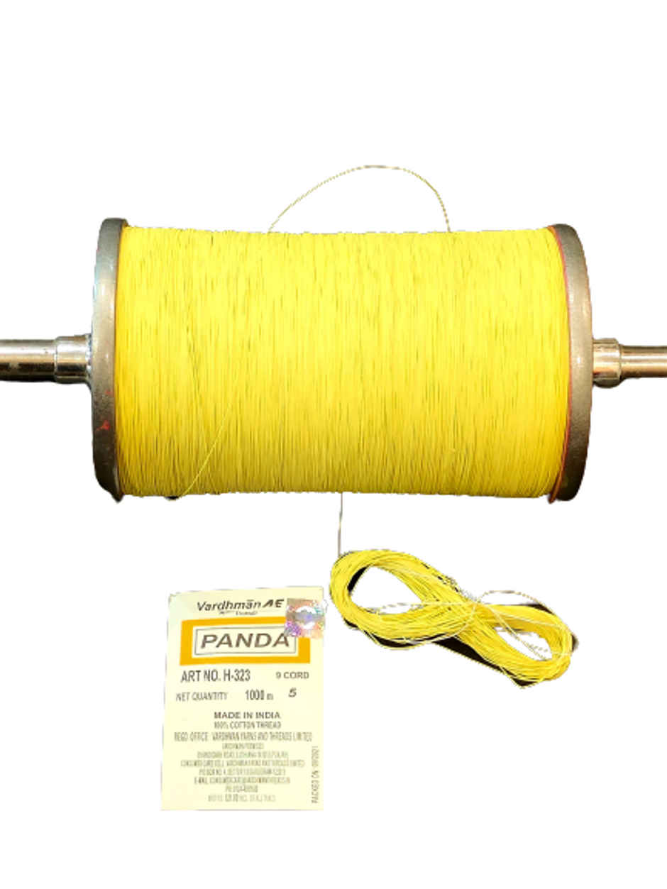 Kite Thread | 1000 Mtrs | Yellow | House Of Festivals