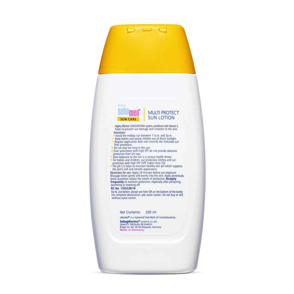 Baby Sebamed Sun Lotion | pH 5.5 | Protection from UV rays | Water & Sweat resistant