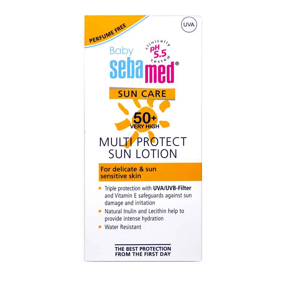 Baby Sebamed Sun Lotion | pH 5.5 | Protection from UV rays | Water & Sweat resistant