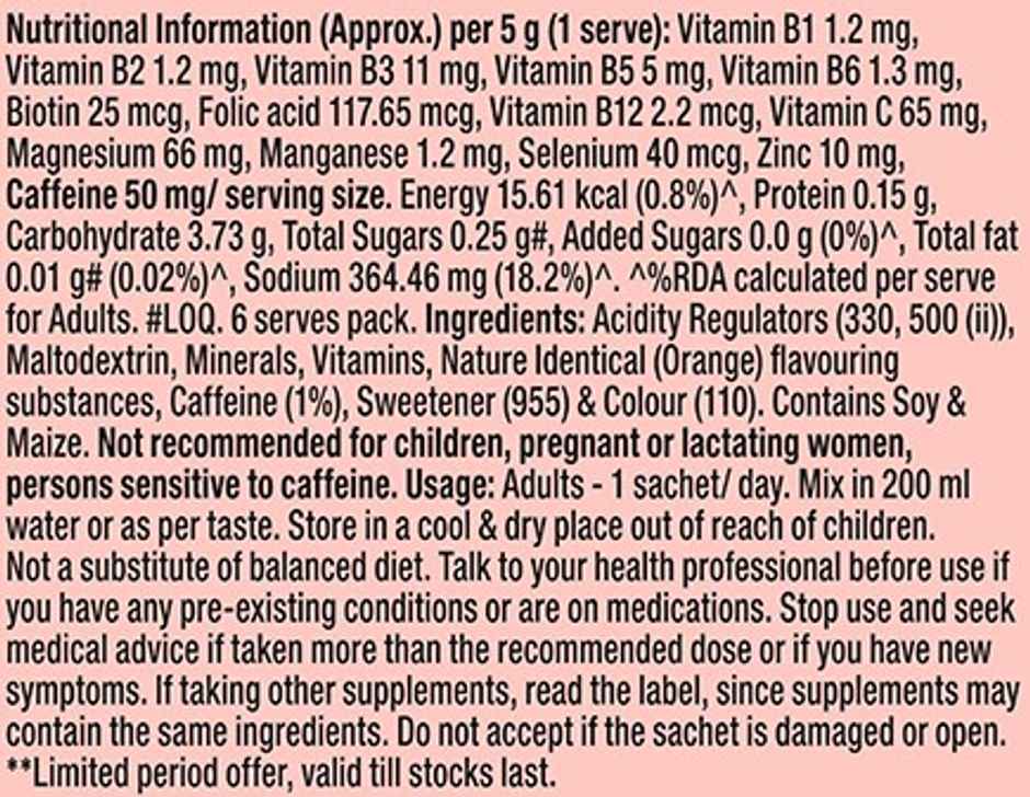 Centrum Recharge Multivitamin Powder Energy Drink Mix
