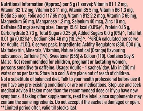 Centrum Recharge Multivitamin Powder Energy Drink Mix