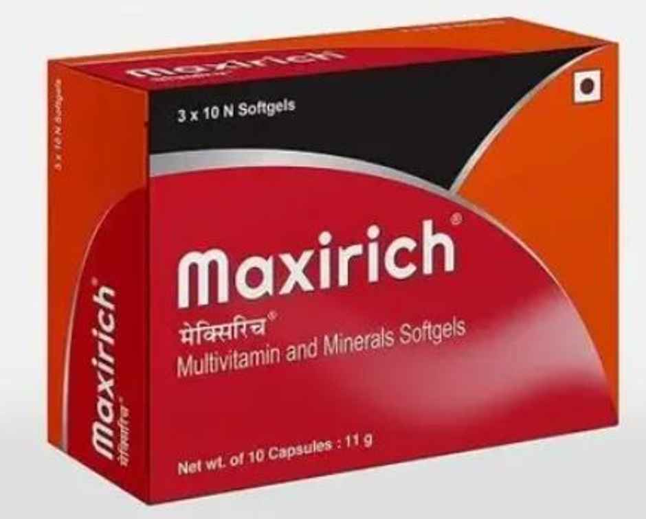 Maxirich Daily Multivitamin Capsule 30