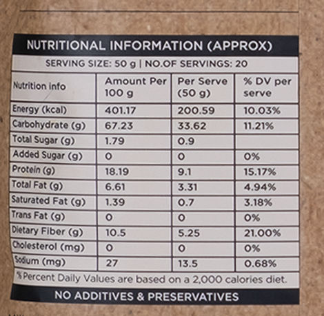 Two Brothers Sattu Atta Gluten Free, Non-Gmo, Stoneground