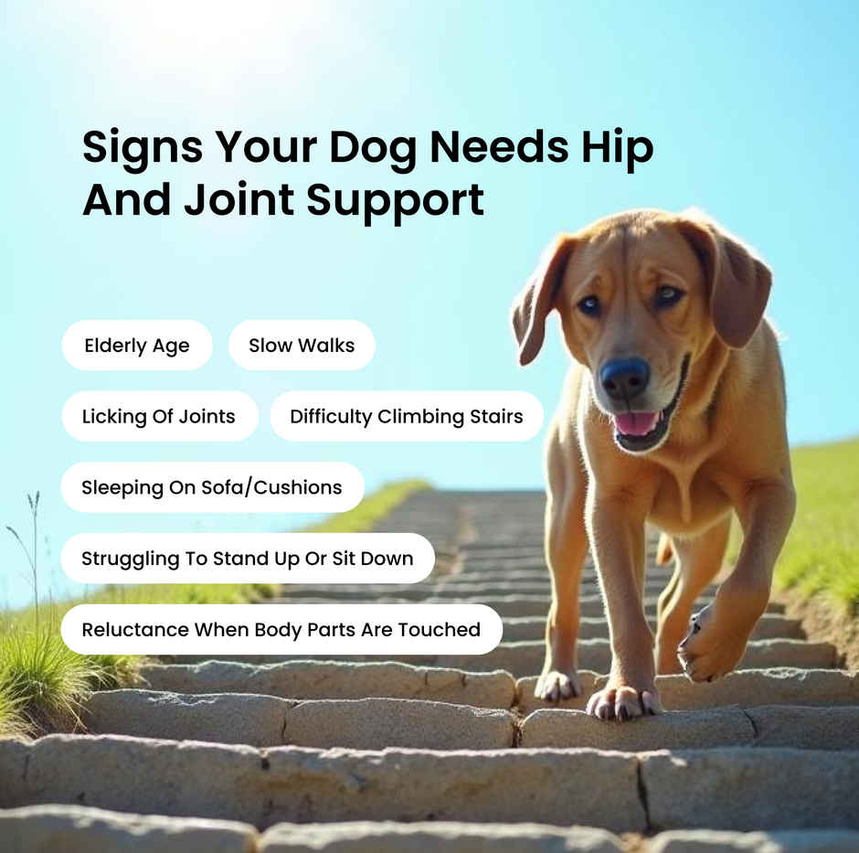 Absolut Pet Hip and Joint Supplements for Dogs | Chews for Mobility & Bone Strength | Glucosamine, Chondroitin & Collagen | 30 Chews